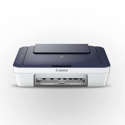 Canon PIXMA E477 All in One (Print, Scan, Copy) WiFi Ink Efficient Colour Printer